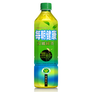 每朝健康 雙纖綠茶[箱購] 650ml x 24【家樂福】