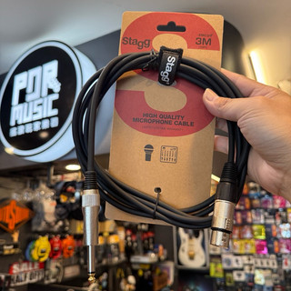 【搖滾玩家樂器】全新 比利時大廠 Stagg SMC3XP S系列 3M 麥克風導線 6.3 對 XLR
