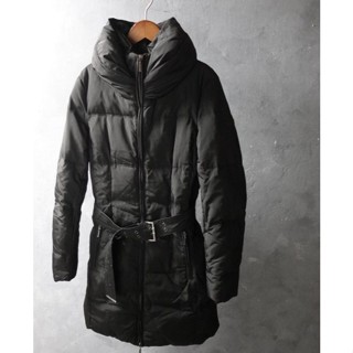 西班牙品牌 ZARA BASIC 女款 黑色 羽絨外套 M號