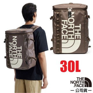 【美國 The North Face】輕量電腦揹包 30L 15吋筆電 休閒通勤雙肩包 日用後揹包/煙燻褐 3KVR