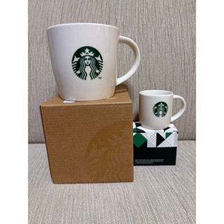 全新 星巴克 Starbucks 女神logo杯 473ml (16oz) /80ml 咖啡杯 買大送小 買一送一