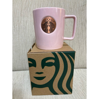 近全新 星巴克 Starbucks 粉色 女神logo 馬克杯 咖啡杯 473ml (16oz)