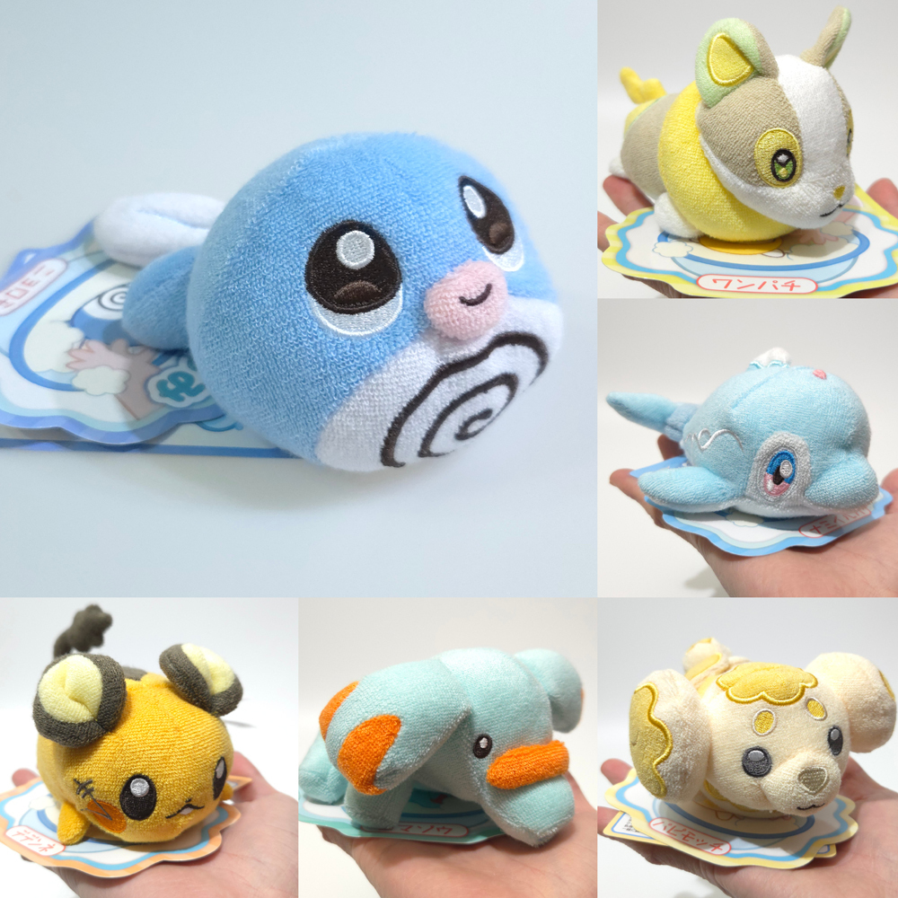 【樂度】可水洗絨毛玩偶 布撥 狗仔包 蚊香蝌蚪 來電汪 咚咚屬 小小象 波普海豚 日本寶可夢中心限定原創商品