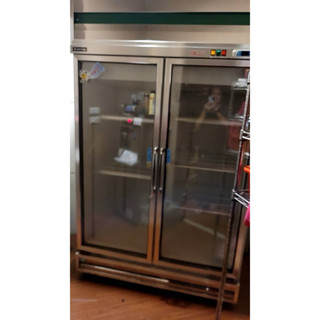 DAYTIME 得臺 雙開玻璃門冰箱 營業用雙門透明展示冰箱
