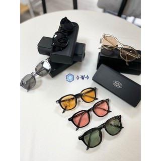 【OWN限時優惠】RECLOW 墨鏡 塑膠 今夏新品 超夯 流行 韓國品牌 男女同款 橘 綠 金屬 黑 灰 BB557