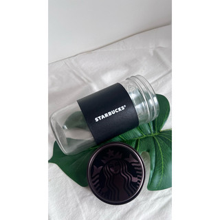 ✨Starbucks 星巴克✨福利品 皮革玻璃環保杯 絕版商品 全新商品 杯子而已