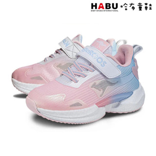 【KangaROOS】美國袋鼠 TRITIUM 太空科技輕量 童鞋 透氣支撐 漸層色系 粉 紫 KK41503｜哈布童鞋