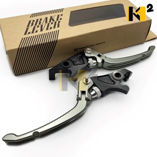 材料王⭐光陽 RTS R 135 165 原廠 精品 Violent CNC 手煞車可調拉桿 (黑/銀/鈦)