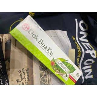 「現貨免運」泰國🇹🇭DOK BUA KU雙蓮牙膏 牙膏 150g 高露潔維他命C牙膏170G