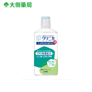 LION 獅王 固齒佳兒童漱口水 450ml 柑橘薄荷 6歲以上 大樹