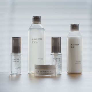 【現貨】日本 MUJI無印良品 米糠發酵化妝水 300ml、米糠發酵美容液50ml