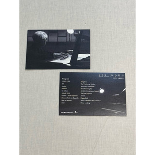 ［現貨］坂本龍一 opus 電影特典曲目小卡