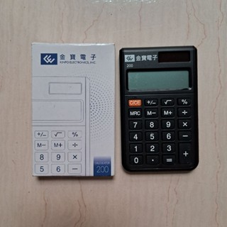 金寶電子 太陽能 口袋型 計算機