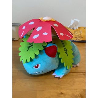 全新 正版 寶可夢 妙蛙花 30cm 娃娃 抱枕 絨毛玩具 皮卡丘 神奇寶貝 熊嗨星夾取物 兒童 生日禮物