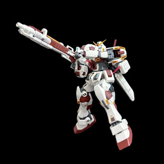［改色客製預約服務］（改色課製完成品）BANDAI MG 1/100 鋼彈 RX78-4 4號機 藍 紅 重砲 加農炮