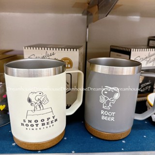 日本帶回 PEANUTS 史努比 snoopy 不鏽鋼馬克杯 500ml 真空二重構造 保溫保冷 保溫杯 保冷杯