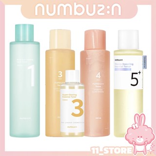 【11 ST】韓國Numbuzin 潤碧之茵數字化妝水系列 No.3 No.4 No.5 奇蹟酵母 礦物保濕 維他命賦活