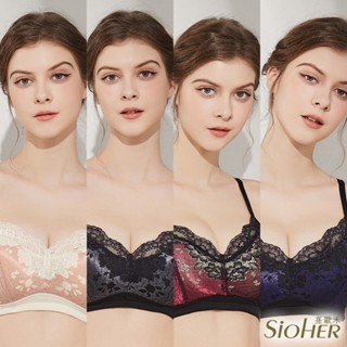 【SiOHER 熹歐禾】3件組 現貨 微醺夜之女王無鋼圈內衣/性感內衣/女內著/無痕內衣