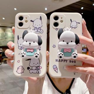 iphone 17promax 17plus 16pro 15pro 14 13 12 11 XR帕恰狗支架防摔手機殼