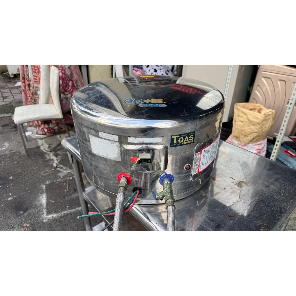 【東鼎二手家具】小精靈8加侖吊掛式儲熱電能熱水器*型號:KS-8S6*儲熱式*熱水器*儲備型熱水器*電能熱水器