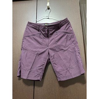 fit outdoor紫色休閒短褲