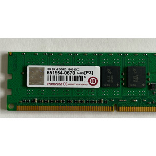 便宜賣 伺服器記憶體 創見 8G DDR3 1600 ECC