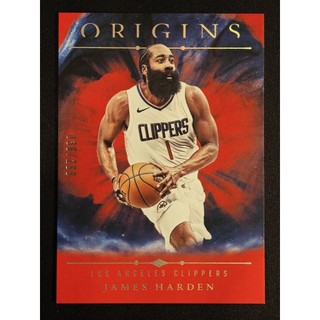 限量 299張 大鬍子 2024-25 Panini Origins James Harden Red Clippers