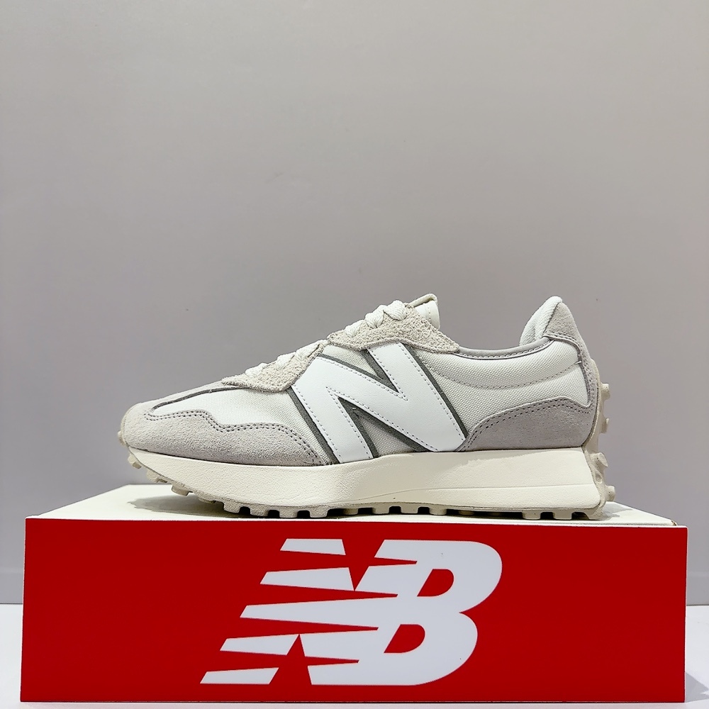 New Balance NB 327 男女款 灰白色 D楦 舒適 經典 流行 麂皮 復古 運動 休閒鞋 U327GPA