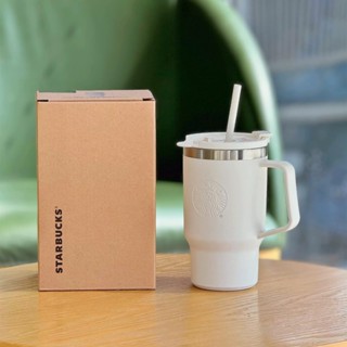 Starbucks官方正品！中國星巴克杯子2025共愛地球系列460ml不銹鋼吸管隨行杯咖啡杯果汁珍奶茶奶昔茶水杯