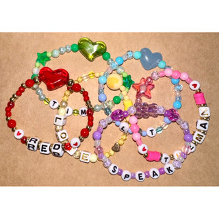 [手作/現貨] 串珠友誼手環Friendship Bracelets 演唱會應援、慶生、過節送禮皆適用 (持續更新款式)