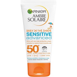 適合六個月大以上嬰兒 敏感肌專用 高階 防曬霜『現貨』卡尼爾 Garnier SPF50 臉部身體 防曬乳