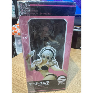 港版 SUPER SONICO 超級索尼子 泳裝 公仔 模型 玩具