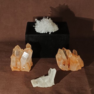 馬達加斯加 馬島 白隱山晶簇 紅泥晶簇 紅皮晶簇 四川 菊花晶 清透 白水晶簇 白晶簇