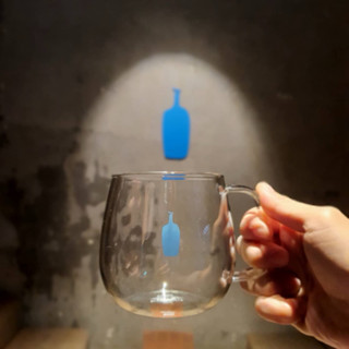 免運 首爾限定 bluebottle 藍瓶子 單層 耐熱玻璃 馬克杯 咖啡杯 情侶水杯