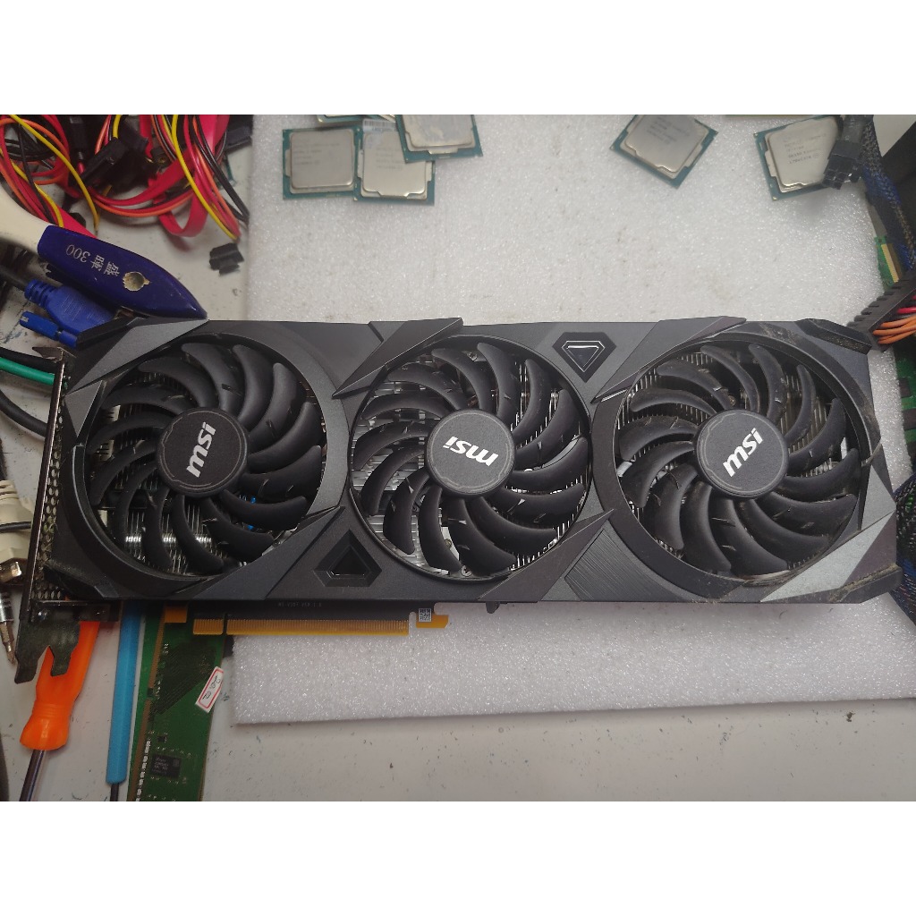 知飾家 二手良品 微星 MSI RTX3060TI VENTUS 3X 8G OC LHR 顯示卡