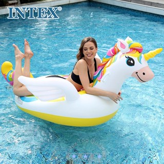 臺灣出貨 intex 獨角獸坐騎 57561 可愛坐騎 兒童浮圈 兒童夏天玩水游泳 兒童造型游泳圈 卡通泳圈 動物坐騎