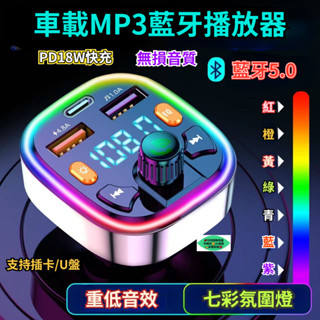 【隔日達】車載MP3藍芽播放器 車用車充 車用MP3播放器 車用擴充 USB車充 藍芽接收器 MP3播放器 點煙器 車充