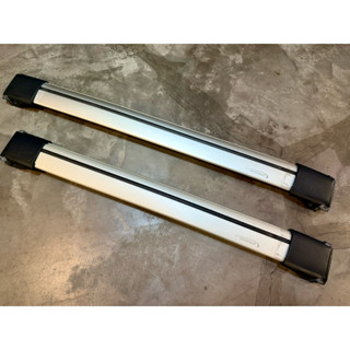 二手 WHISPBAR RAIL BAR 夾直桿式橫桿 車頂架 車頂架桿（鑰匙已遺失）功能正常無損壞
