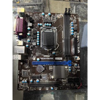 MSI 微星 H61M-P32/W8 1155 Intel® H61 DDR3 升級換下 無擋片