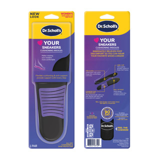 【爽健Dr. Scholl's】爽健 樂愛新彈性科技舒適鞋墊