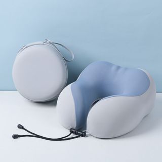 臺灣出貨🎉 U形枕 午睡枕 辦公室u型枕 記憶棉頸枕 頸椎脖枕 冰絲涼感 趴睡枕 透氣趴睡枕 慢回彈睡眠枕 護脖枕