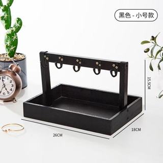 現+免運🚀玄關鑰匙盤玄關 入門鑰匙架 網紅宿舍創意 鑰匙收納盒 擺件高檔桌面 客廳收納盒