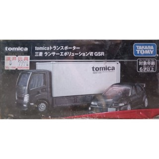 《花火小舖》TOMICA 多美小汽車-Tomica Premium載運車 - 三菱 Lancer Evo VI GSR