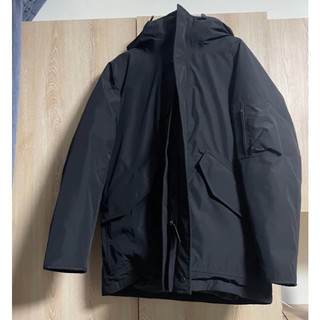 男裝//Nanamica 日牌 風衣大衣GORE TEX 尺寸M 超級保暖 無著用 黑色 原價25600台幣