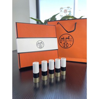 限時免運HERMES 愛馬仕 限定口紅五件組1.5g*5 21# 75# 68# 85# 64# 禮盒裝 旅行裝輕巧版