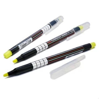 【DreamShop】原廠 飛龍牌Pentel S512 螢光筆 顏色鮮明亮麗.標記重點超顯眼 (黃色)
