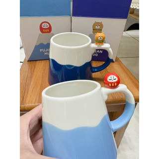🍄現貨🍄日本 富士山 柴犬 達摩 馬克杯 Decole Concombre 水杯 咖啡杯 下午茶 約300ml