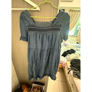 DITA 薄牛仔口袋洋裝