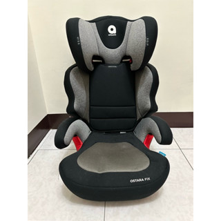 （二手）（附腳踢及保護墊）英國Apramo Ostara FiX（ISOFIX）成長型汽座