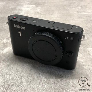 『澄橘』Nikon 1 J1 Body 機身 數位相機 黑《二手 無盒 相機》A74318